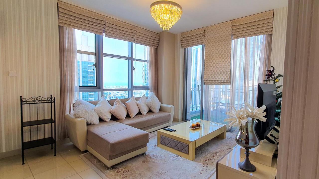 Lux Bnb Standpoint Tower Burj&Sea Views Dubai Ngoại thất bức ảnh