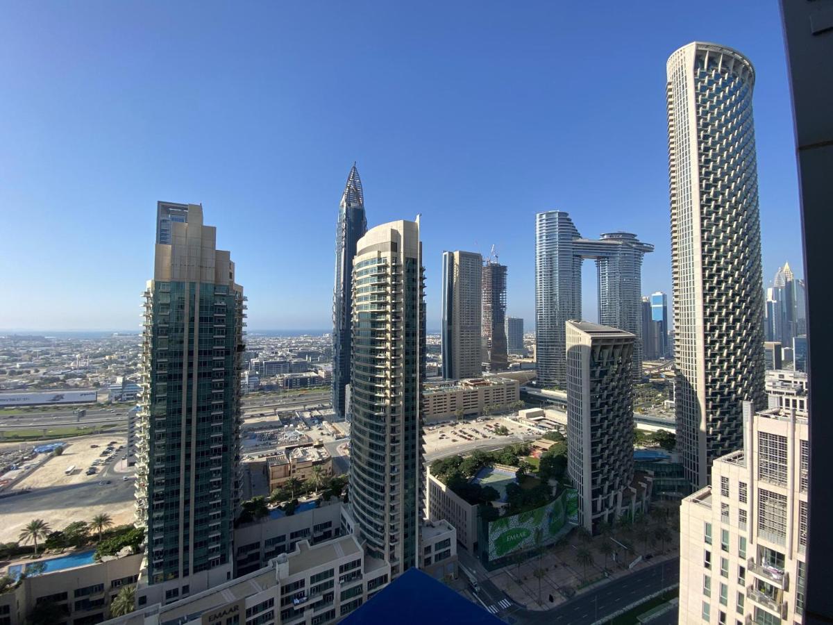 Lux Bnb Standpoint Tower Burj&Sea Views Dubai Ngoại thất bức ảnh